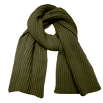Load image into Gallery viewer, Chunky Ribbed Knit Cashmere Scarf