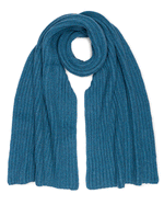 Load image into Gallery viewer, Chunky Ribbed Knit Cashmere Scarf