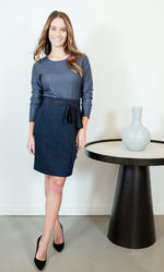 Load image into Gallery viewer, Marina Denim Skirt