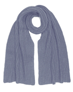 Load image into Gallery viewer, Chunky Ribbed Knit Cashmere Scarf