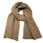Load image into Gallery viewer, Chunky Ribbed Knit Cashmere Scarf