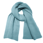 Load image into Gallery viewer, Chunky Ribbed Knit Cashmere Scarf