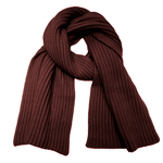 Load image into Gallery viewer, Chunky Ribbed Knit Cashmere Scarf