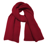 Load image into Gallery viewer, Chunky Ribbed Knit Cashmere Scarf