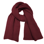 Load image into Gallery viewer, Chunky Ribbed Knit Cashmere Scarf