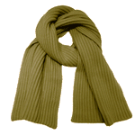 Load image into Gallery viewer, Chunky Ribbed Knit Cashmere Scarf