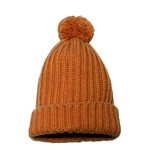 Load image into Gallery viewer, Chunky Ribbed Knit Cashmere Hat With Pom-Pom