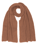 Load image into Gallery viewer, Chunky Ribbed Knit Cashmere Scarf