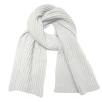 Load image into Gallery viewer, Chunky Ribbed Knit Cashmere Scarf