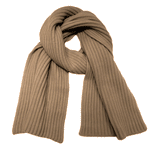 Load image into Gallery viewer, Chunky Ribbed Knit Cashmere Scarf
